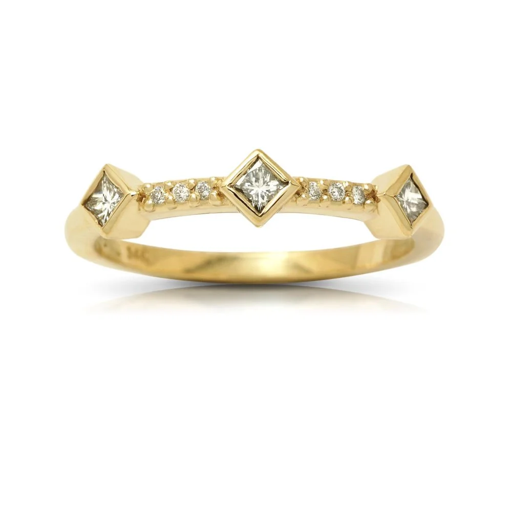 Orion's Belt Diamond Constellation Ring — Dixon Jewellers